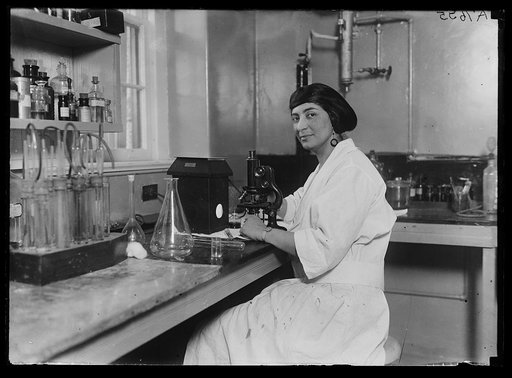 Miss Theresa Karger of Wash., D.C., Chief of the Chemical Lab. of Mt. Alto U.S. Veterans Hospital