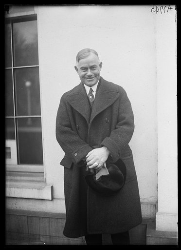 Man at White House, Washington, D.C.