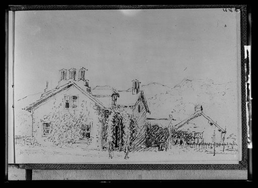 Sketch of house