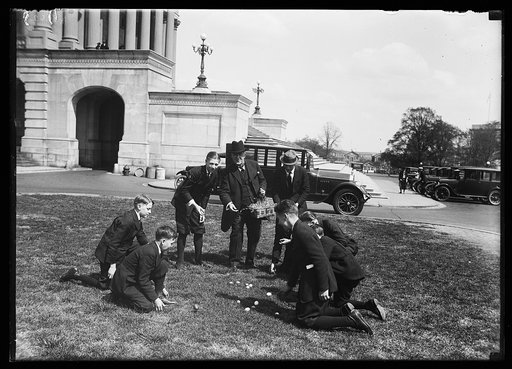 Group playing outside U.S. Capitol, Washington, D.C.