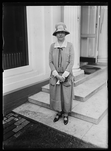 Woman at White House, Washington, D.C.