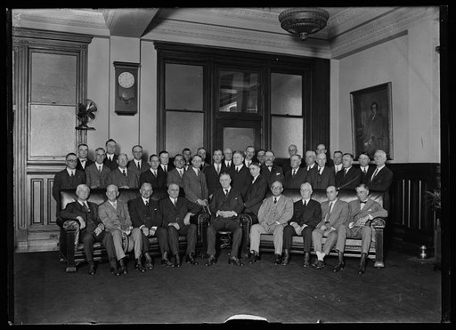 Harry S. New and group