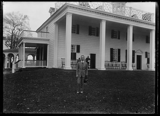 Unidentified at Mount Vernon, Virginia