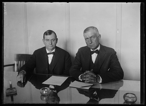 Howard M. Gore, left
