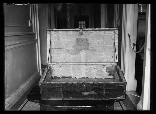 Chest of Jared Joy, member of the original Boston tea party