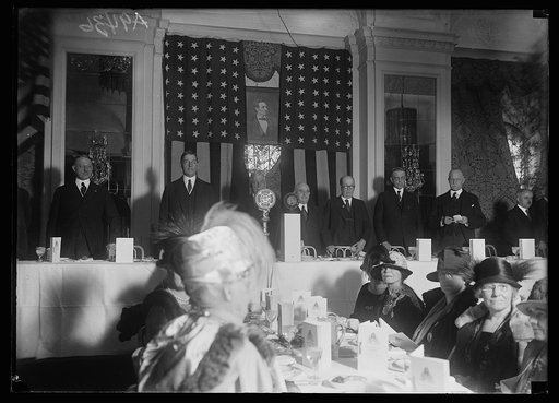 Curtis D. Wilbur, 2nd from left