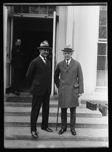 Men at White House, Washington, D.C.