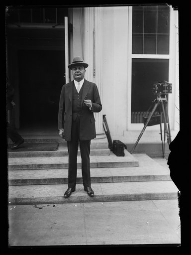 Man at White House, Washington, D.C.