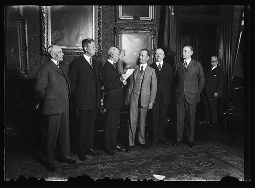 Dwight Davis, 2nd from left