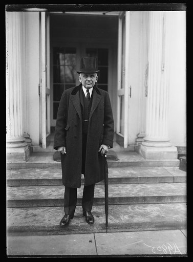 Frank Kellogg at White House, Washington, D.C.