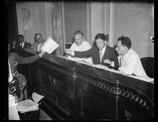 Robert M. La Follette, Jr., 2nd from right