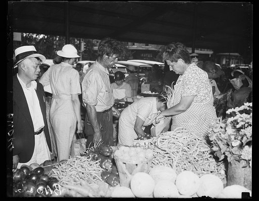 Market scene