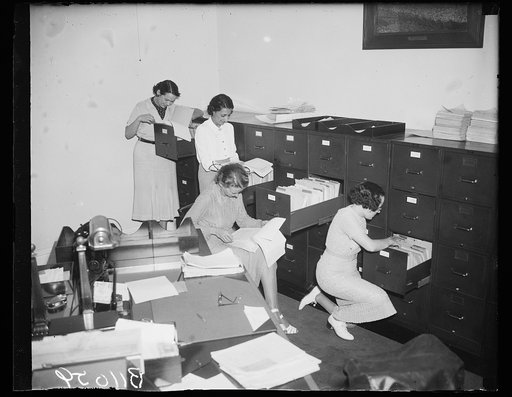 Women working in office