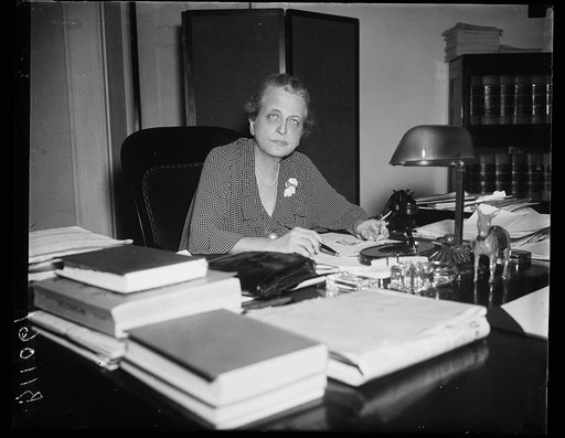 Woman working at desk