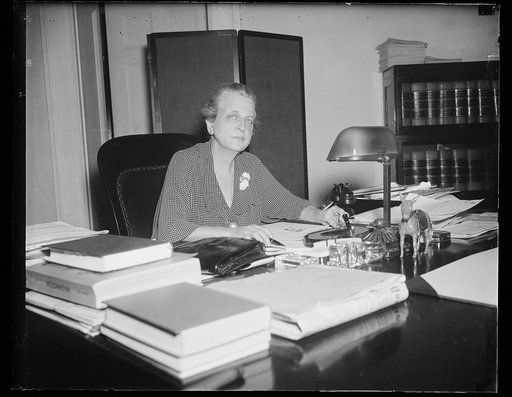 Woman working at desk