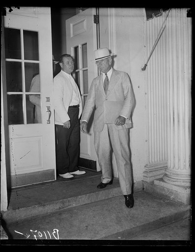 Man at White House, Washington, D.C.