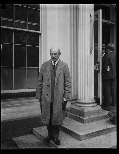 Man at White House, Washington, D.C.