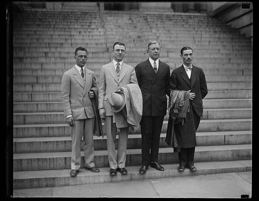 Dwight Davis, 2nd from right