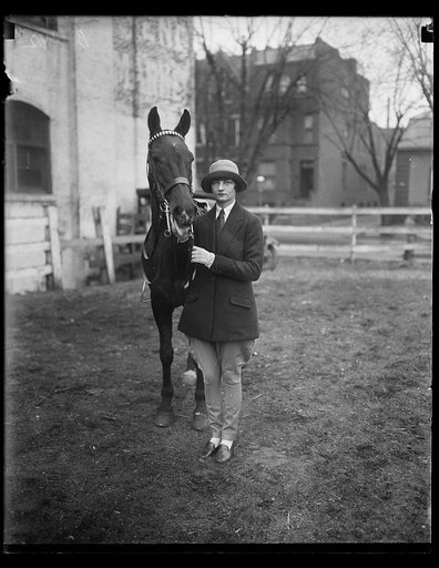 Woman with horse