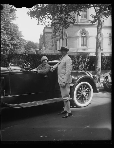 Miss Marguerita Ginn and Lt. Patterson