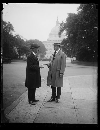 Harry C. Stephens, Washington correspondent of the Minneapolis Journal and Cong. Walter H. Newton, of Minn.