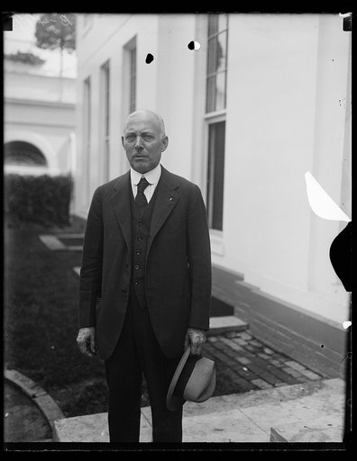 Man at White House, Washington, D.C.