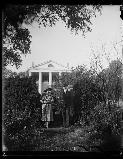 Grace and Calvin Coolidge