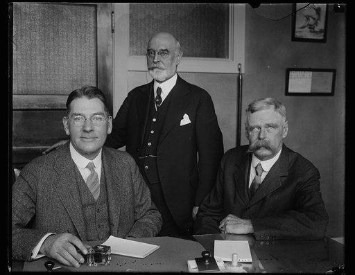 Curtis Wilbur, left