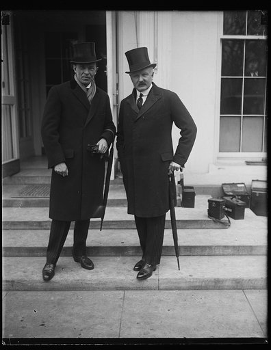 Men at White House, Washington, D.C.