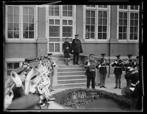 Major General Lejeune and children