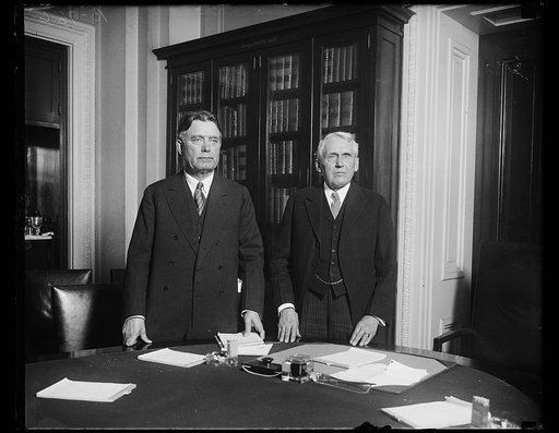 Sen. Borah & Secty. Kellogg