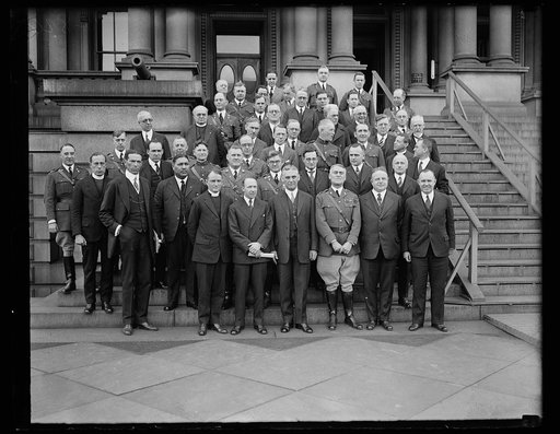 Group at State, War and Navy Building, Washington, D.C.