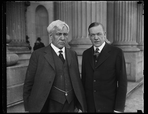 Gilbert N. Haugen? left; Charles McNary, right
