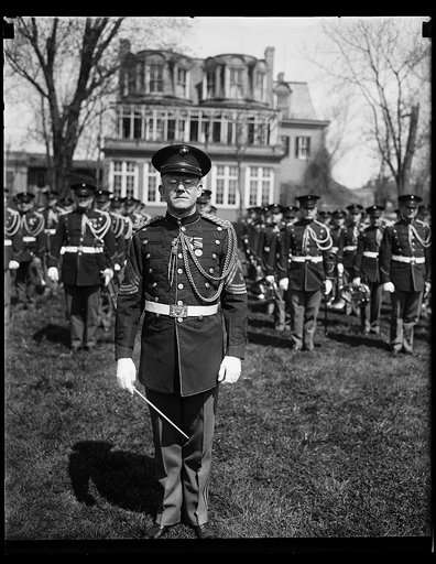 Taylor Branson, new director of the Marine Corps band