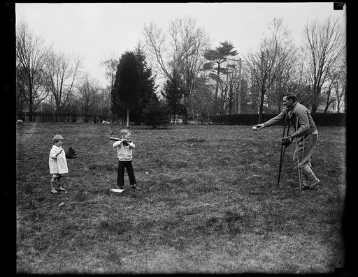 Walter Johnson and family