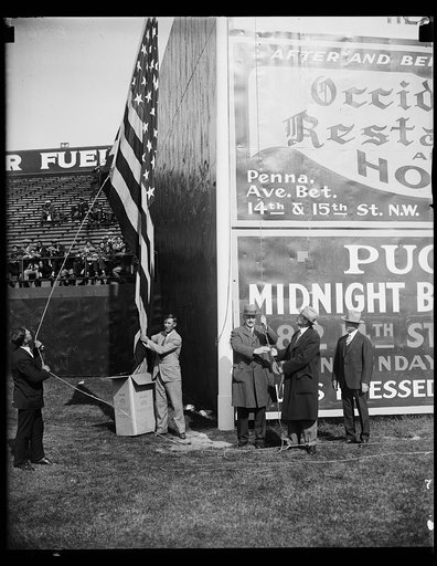 Flag at stadium