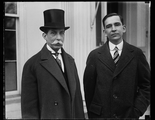 Men at White House, Washington, D.C.