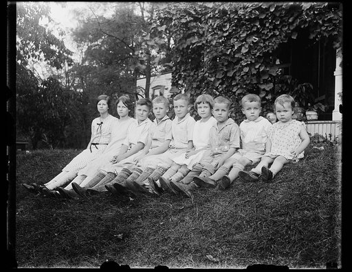 Nine children