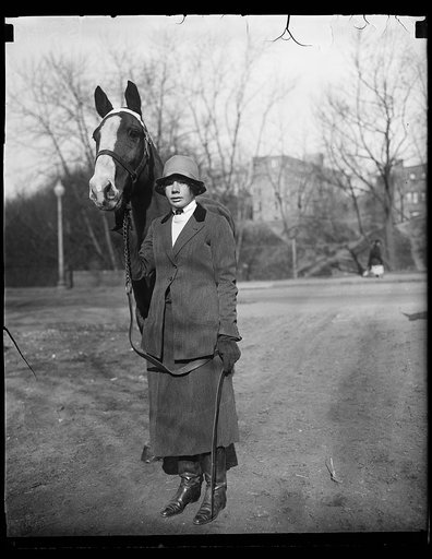 Woman with horse