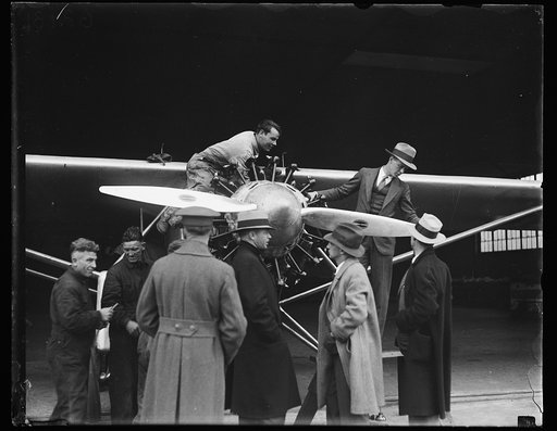 Charles Lindbergh's airplane "Spirit of St. Louis"