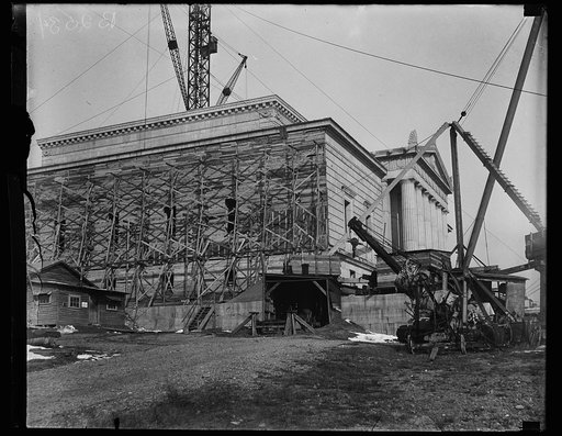 Construction of the George Washington Masonic National Memorial, Alexandria, Virginia