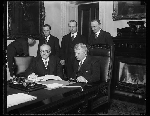 Signing of new French treaty marks sesquincentennial of amity between France and U.S. A bond of peace and friendship between France and the United States which had its beginning just 150 years ago on February 6, 1778, was sealed anew at the State Department in Washington today, when signatures were 