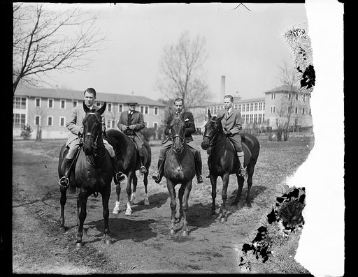 Men on horseback