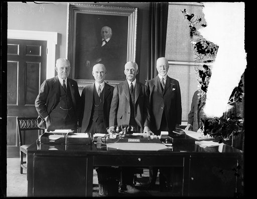 Group; Andrew W. Mellon, 2nd from right