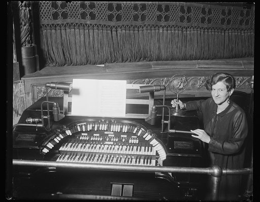 Woman and organ
