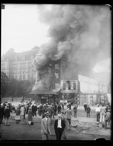 Building fire