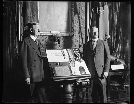 Dwight Davis and John J. Pershing