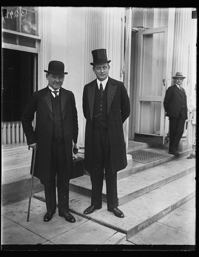 Men at White House, Washington, D.C.