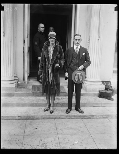 Amelia Earhart of transatlantic fame is received by President Coolidge. Miss Amelia Earhart of Boston (left) who was the first woman to fly across the Atlantic, was received by President Coolidge today. She is shown in this photograph with Porter S. Adams, President of the National Aeronautic Associ