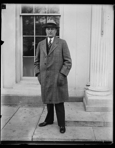 Hon. Otis F. Glenn, new Senator Elect from Ill. called on the White House today to pay his respects to President Coolidge